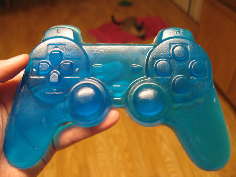 Illustration for article titled Console Controller Soaps Wash Up Your Sweaty Gaming Hands